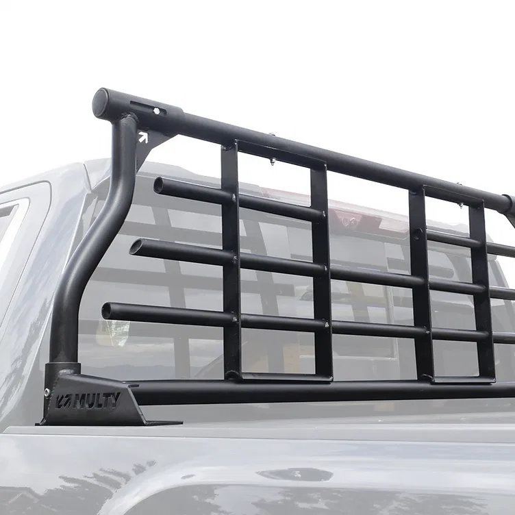 MR-2310 – MULTY RACK S Headache Rack, Bar Style Texture Powder Coated Black Aluminum